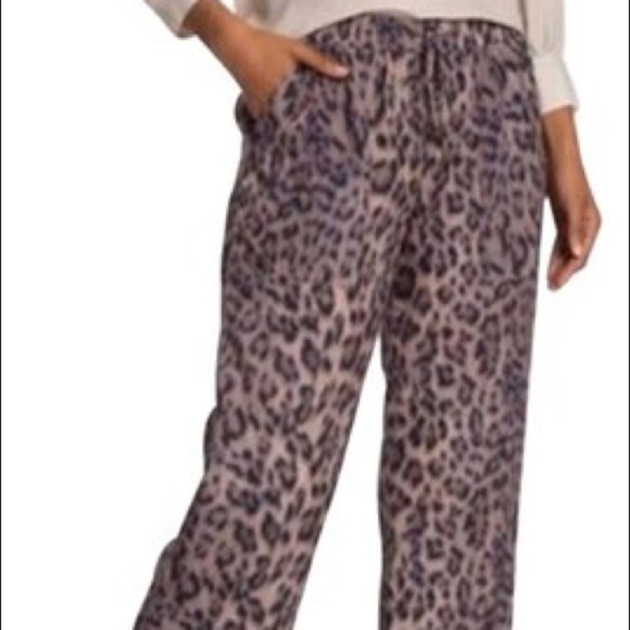 Joie Animal Print Drawstring Pants NWTS - Picture 11 of 16